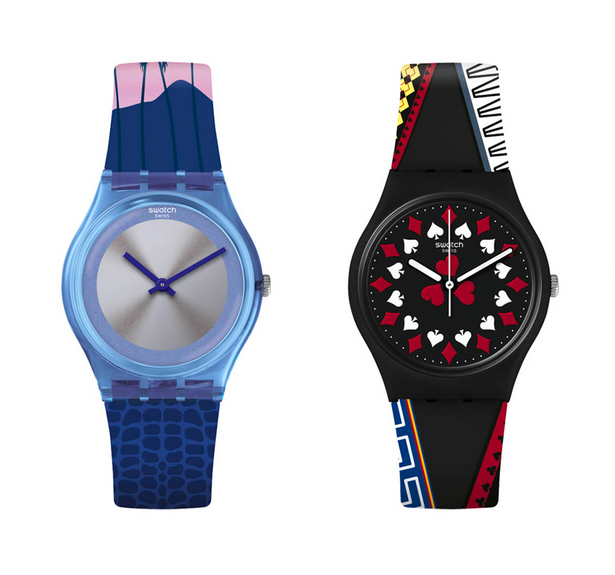 Los relojes inspirados en «Licencia para matar» y «Casino Royale» se ofrecen con una caja tradicional de 34 mm.