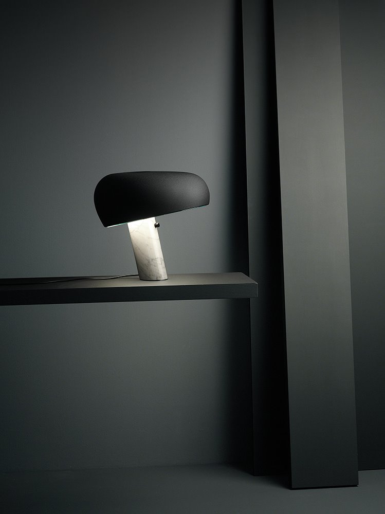 lámpara Snoopy castiglioni flos Limited Edition Matt Black