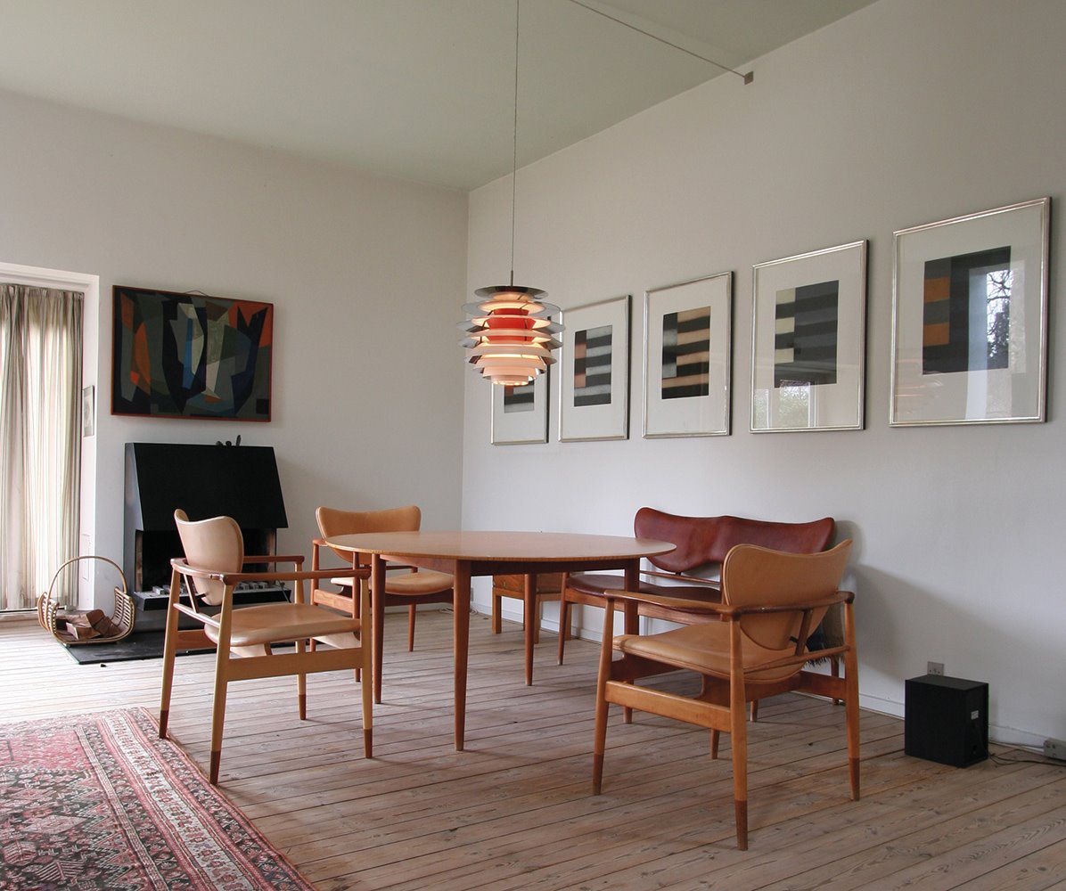 Casa-museo de Finn Juhl en Copenhague.