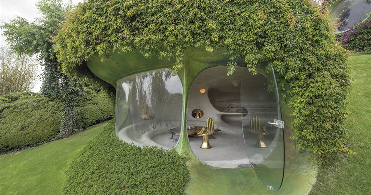 Clasicos de la arquitectura orgánica: la casa orgánica de Javier Senosiain en México