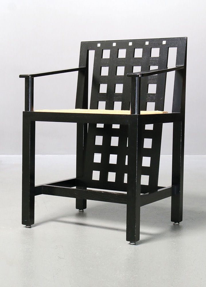 Silla 324 D.S.3, diseñada en 1902 para la Hill House y editada por Cassina.