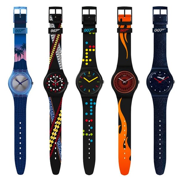 La colección de seis relojes se pondrá a la venta el 20 de febrero, semanas antes del estreno de la vigésimo quinta película de la saga, «Sin tiempo para morir».
