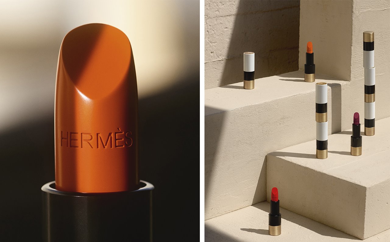 Hermès Rouge es el arte de vivir y sonreír.