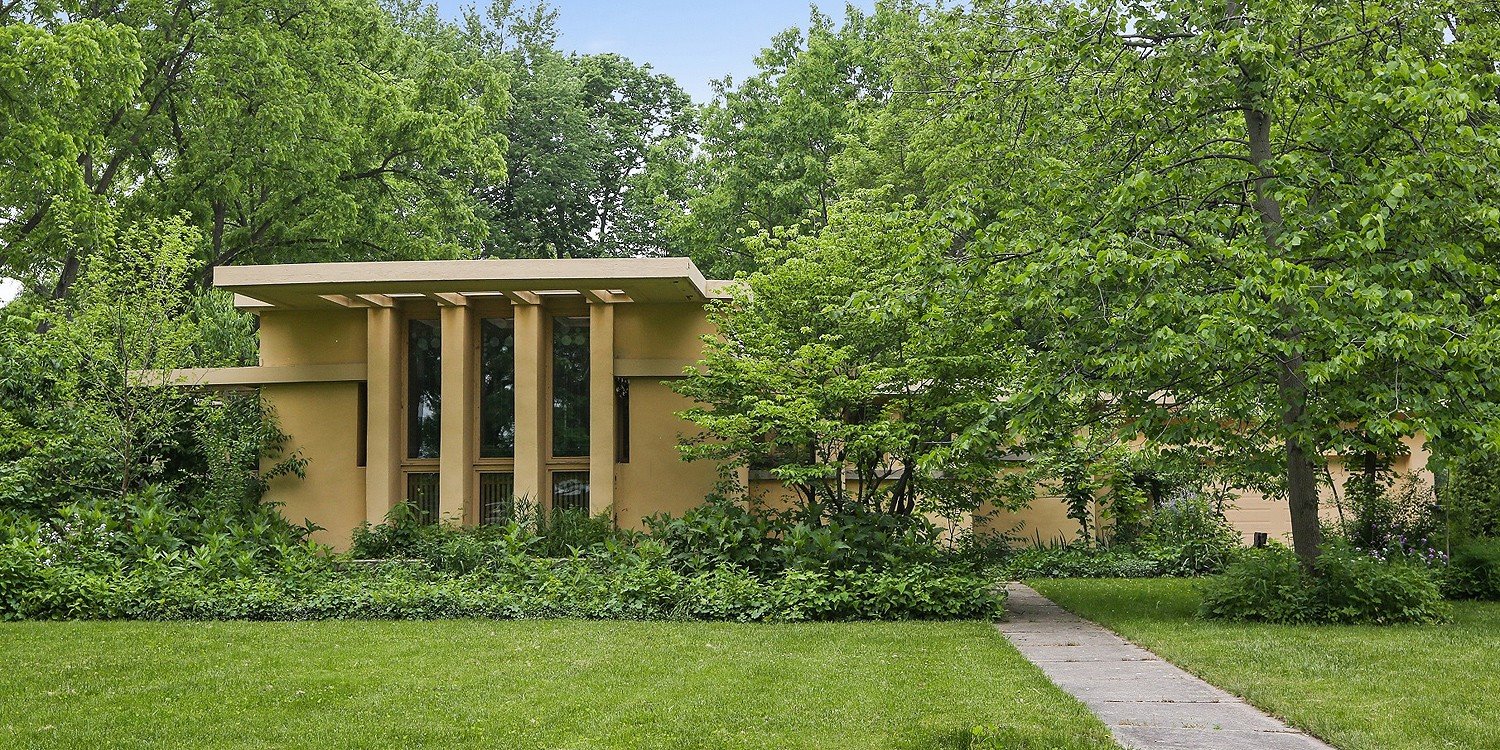 Casa Coonley en Chicago de Frank Lloyd Wright
