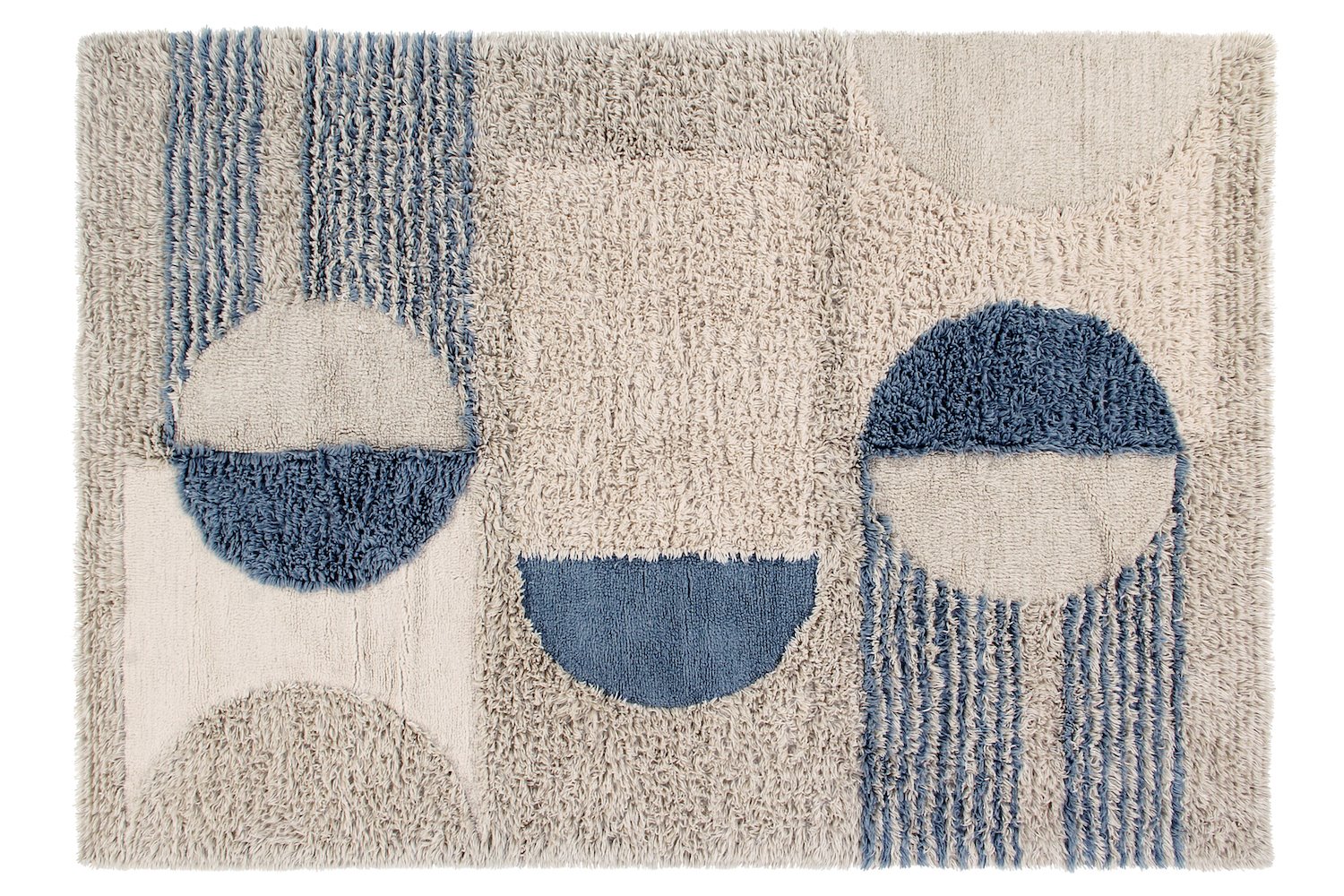 alfombras lavables Woolable by Lorena Canals Alfombra Sun Rays lana lavable 170x240cm 550€ WO-SUNRAY-L 1