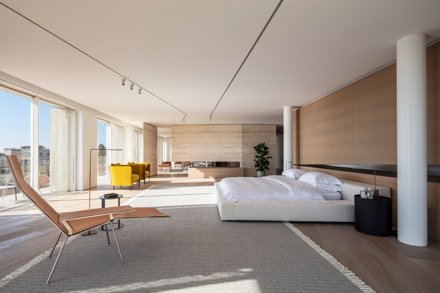 The Jaffa Penthouse en The Jaffa Hotel & Residences en Tel Aviv de Pitsou Kedem Architects y Baranowitz & Goldberg Architects 