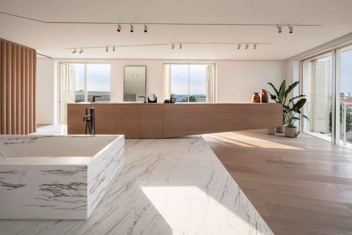 The Jaffa Penthouse en The Jaffa Hotel & Residences en Tel Aviv de Pitsou Kedem Architects y Baranowitz & Goldberg Architects 