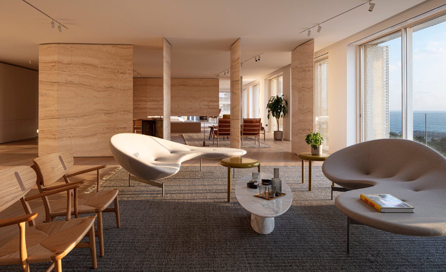 The Jaffa Penthouse en The Jaffa Hotel & Residences en Tel Aviv de Pitsou Kedem Architects y Baranowitz & Goldberg Architects 