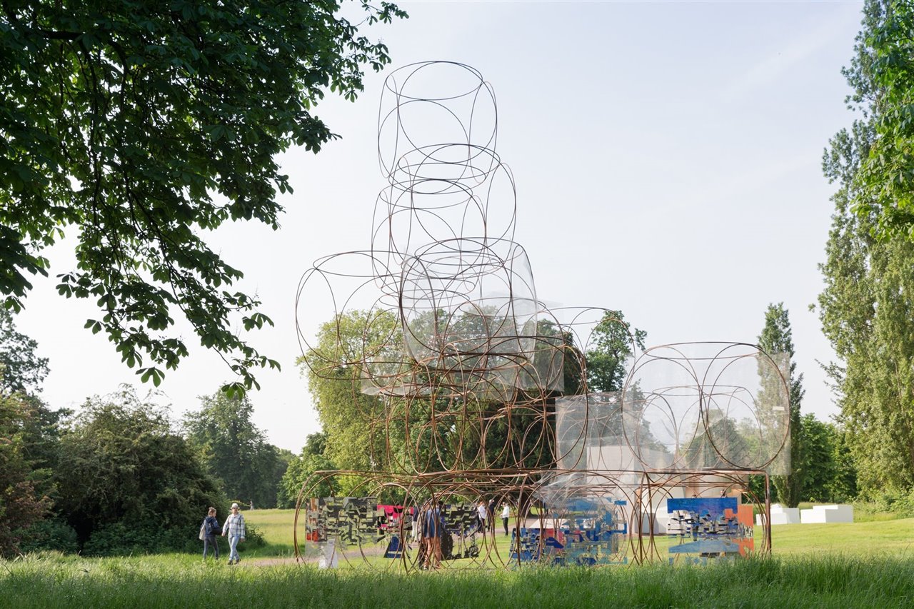 Pabellón del Serpentine Gallery Pavilion de 2016 en Hyde Park
