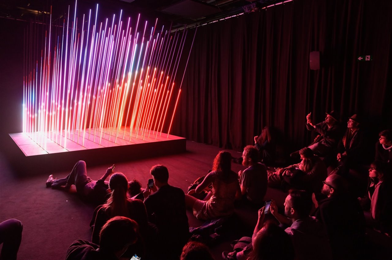 Una muestra del trabajo de iluminación espectacular desarrollado por el estudio 1024 Architecture.