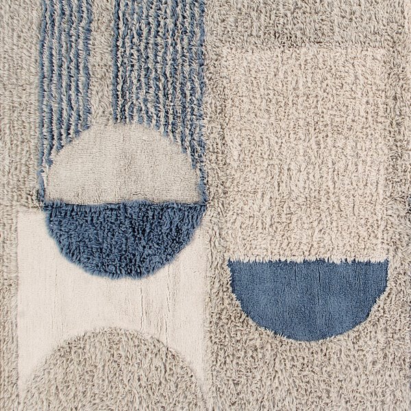 alfombras lavables Woolable by Lorena Canals Alfombra Sun Rays lana lavable 170x240cm 550€ WO-SUNRAY-L 1