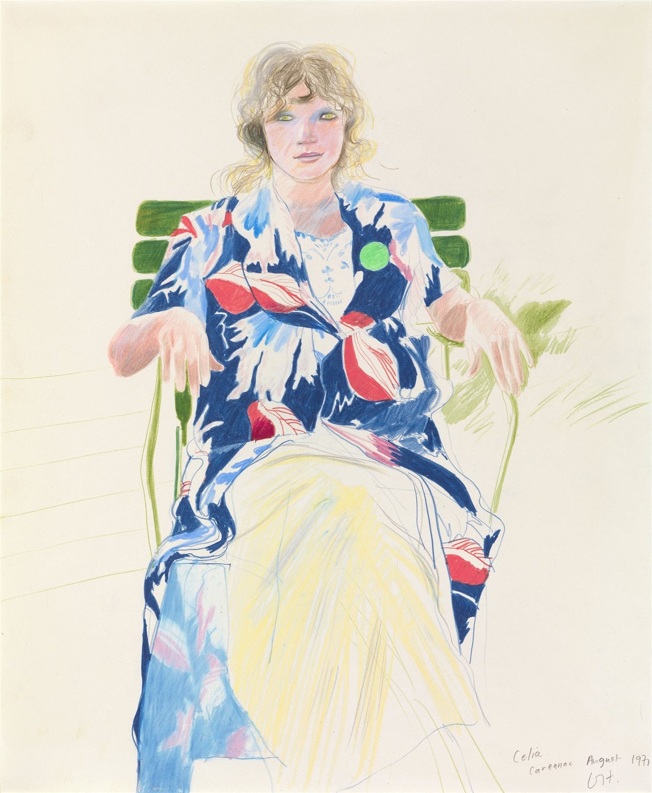 Celia, Carennac, August 1971