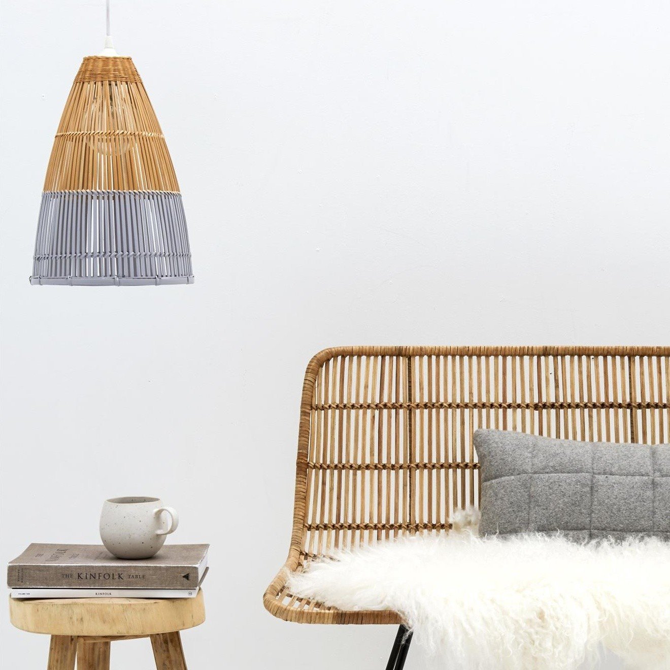 Banco de bambu de Bloomingville