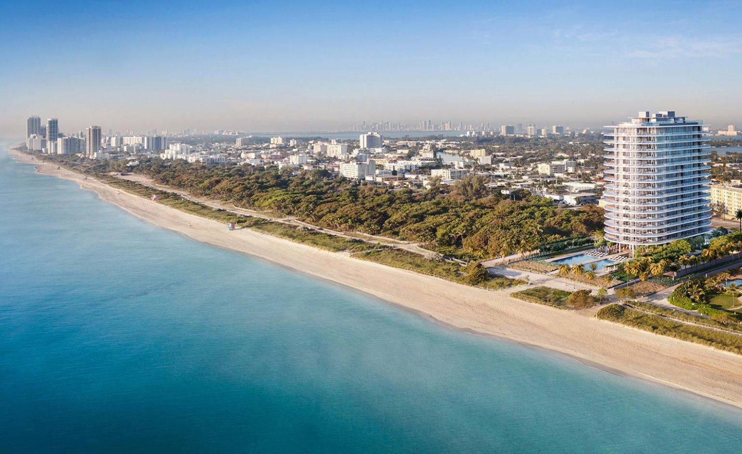 Eighty Seven Park de Renzo Piano en Miami Beach 