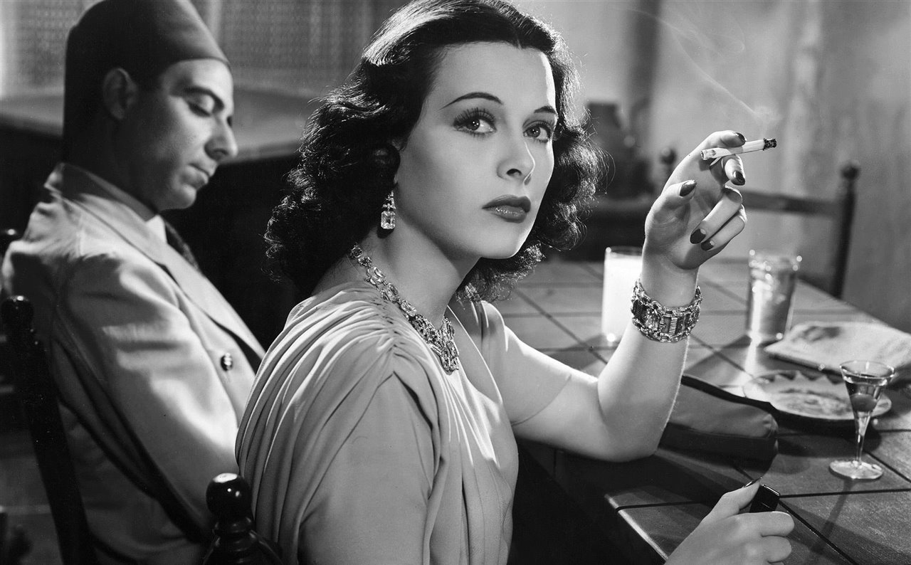 En su época, Hedy Lamarr fue considerada "la mujer más bella de la historia del cine". 