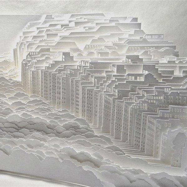 Por qué las redes arden con este artista del papel