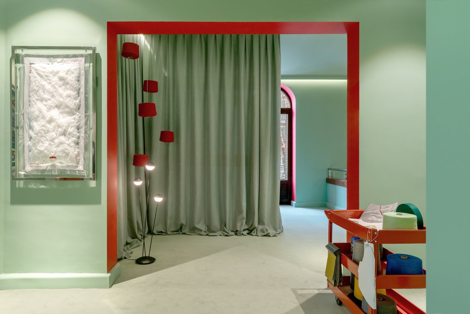 TELAR INTERIOR ESPACIO SUNBRELLA CASA DECOR 2020 design by estudiHac 21