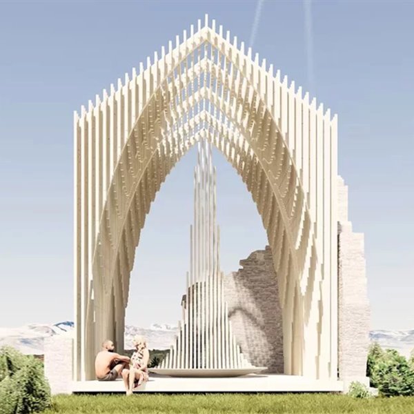 En este templo de madera no se reza, se rinde tributo a un producto tan cotidiano como la sal