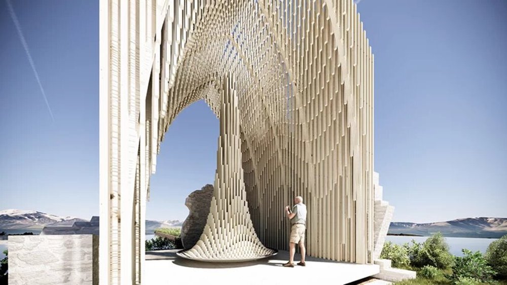 En su interior contará con una escultura que rendirá tributo al proceso tradicional del secado de la sal.