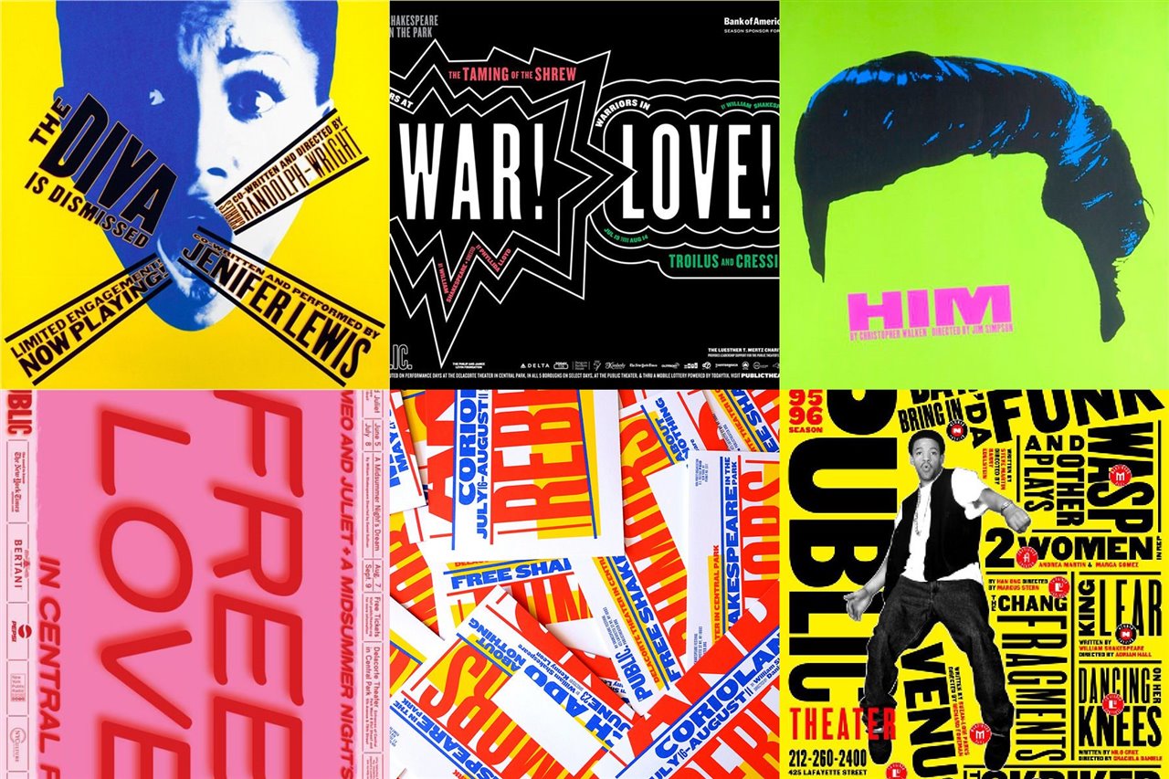Portadas de discos diseñadas por Paula Scher