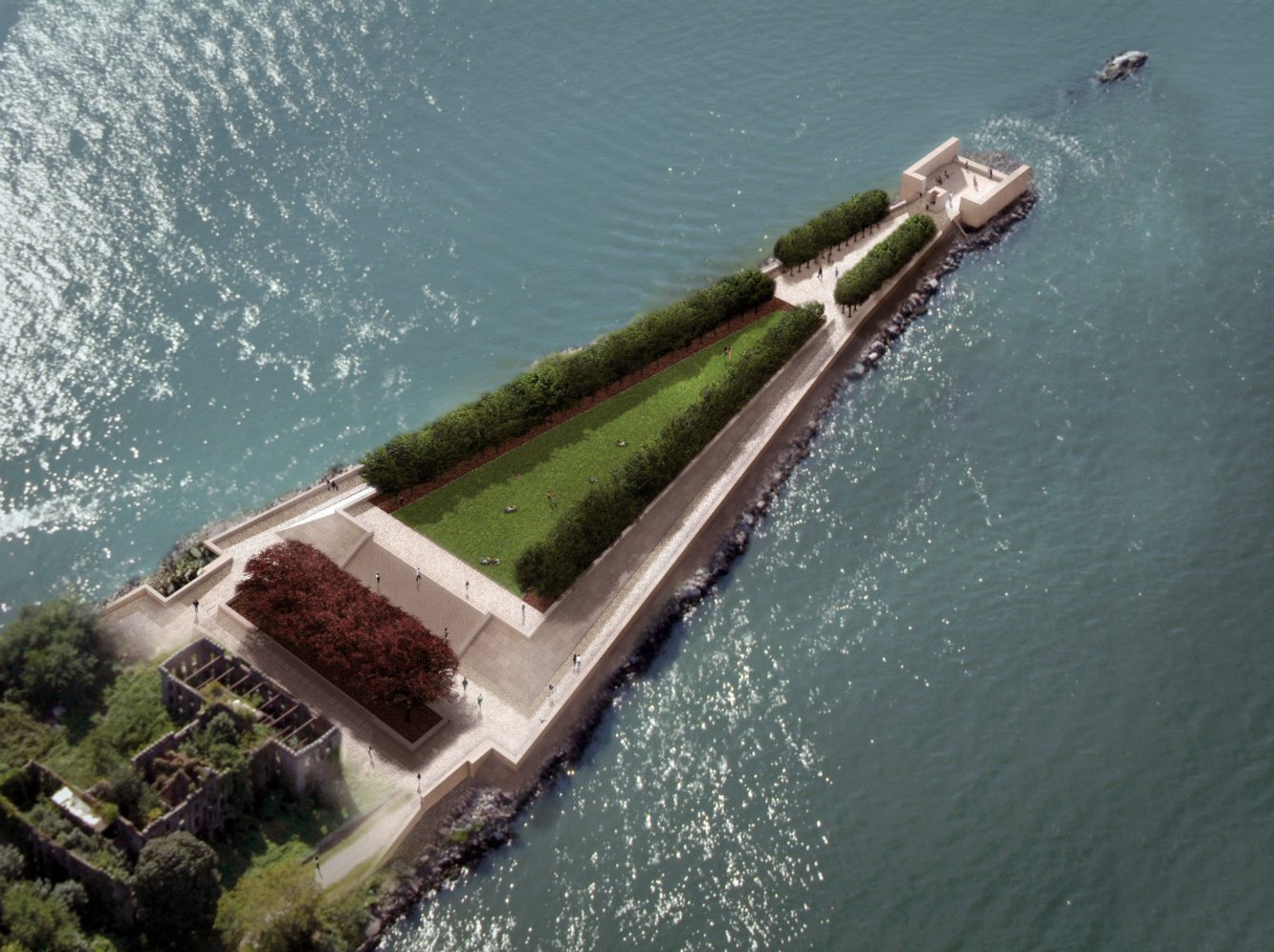 Four Freedoms Park de Louis Kahn