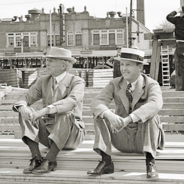 Frank Lloyd Wright y su hijo john