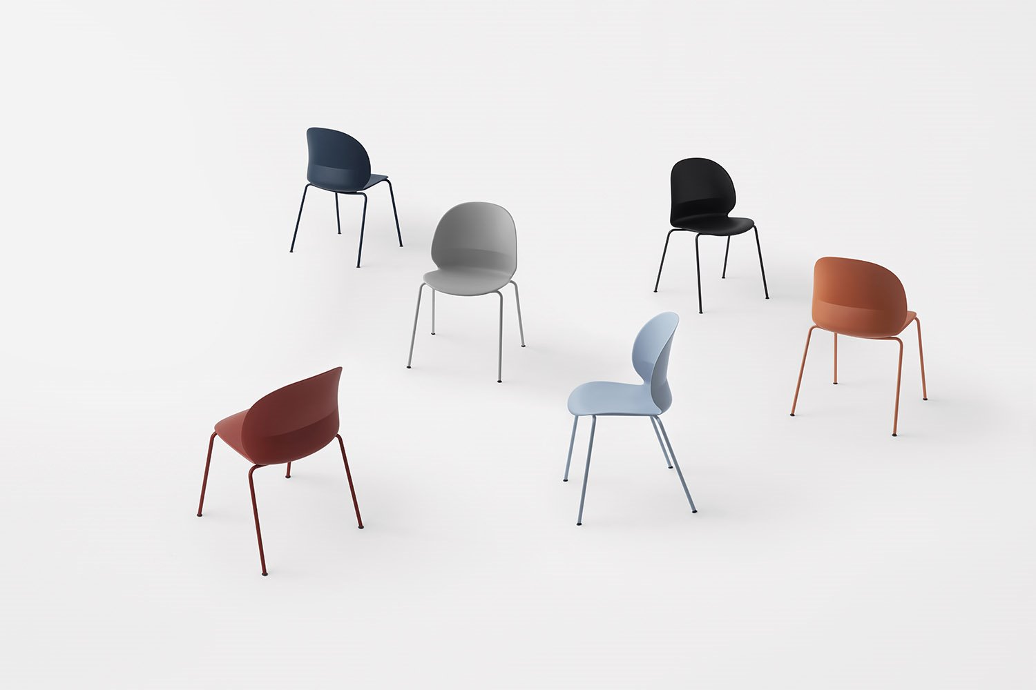 silla n02 nendo fritz hansen