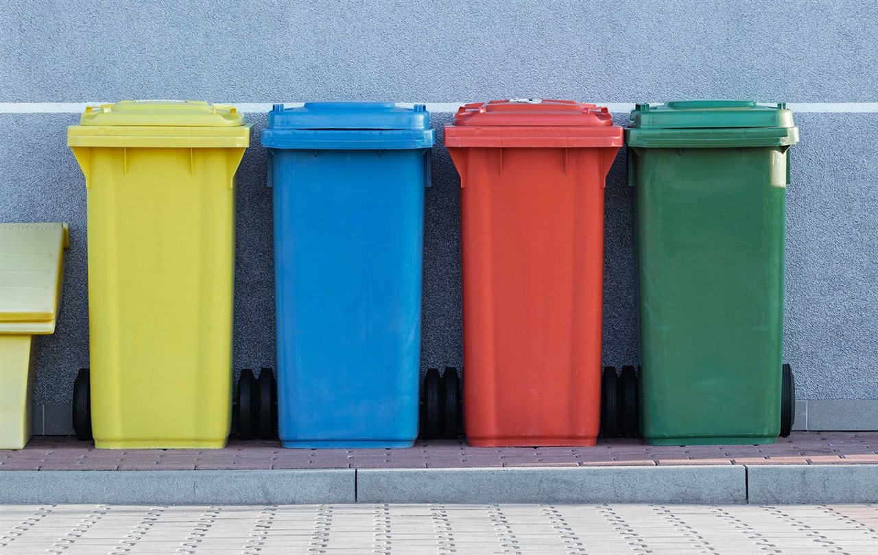 Contenedores de reciclaje