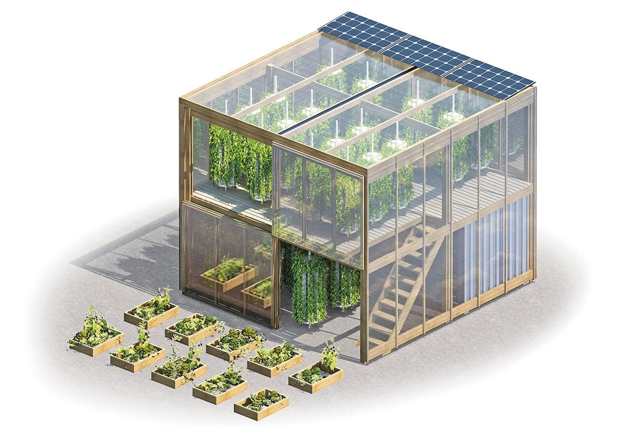 Proyecto Impact Farm, de Human Habitat.