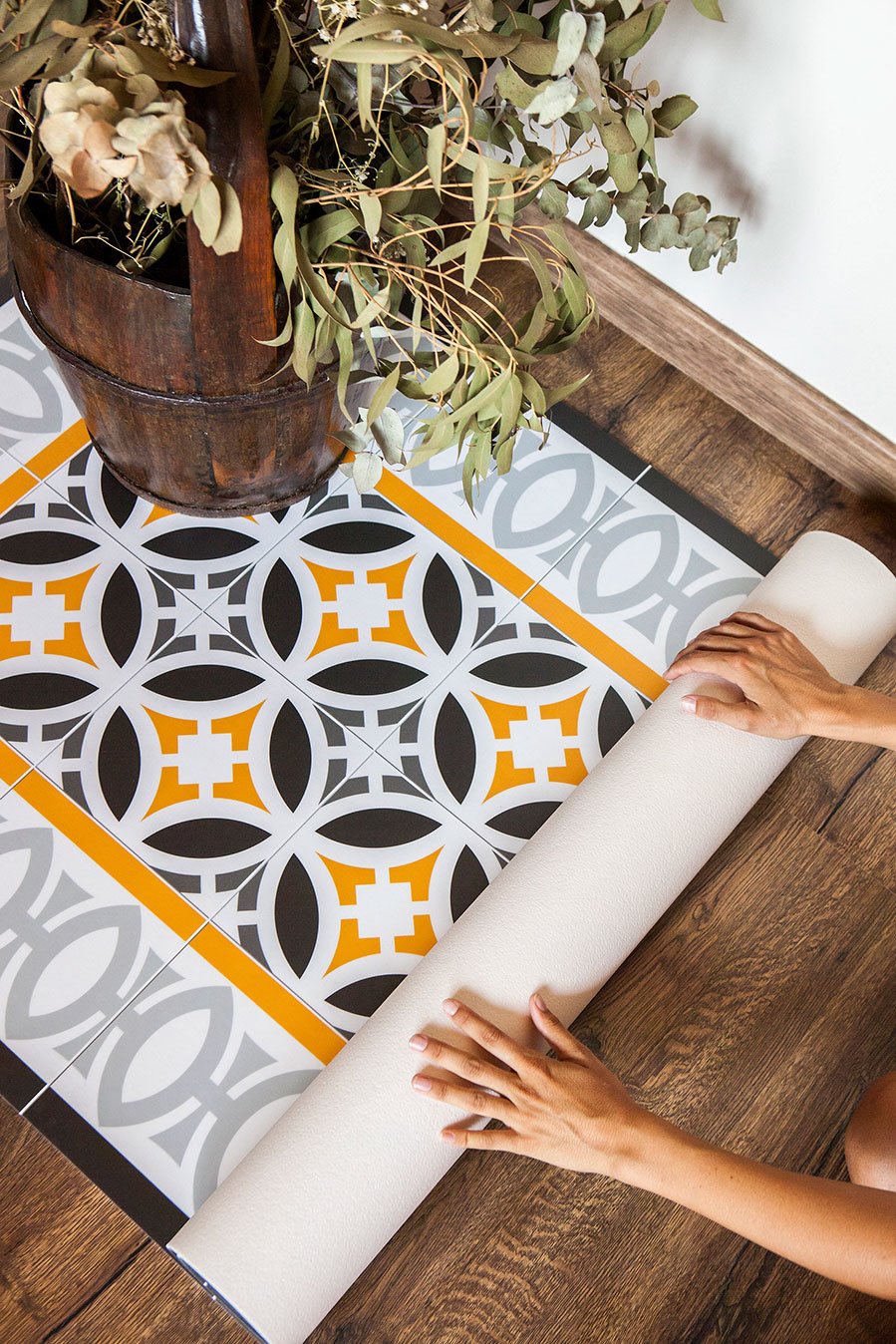 Las alfombras de Hidraulik cambian tu suelo en un abrir y cerrar de ojos, añadiendo el "toque".