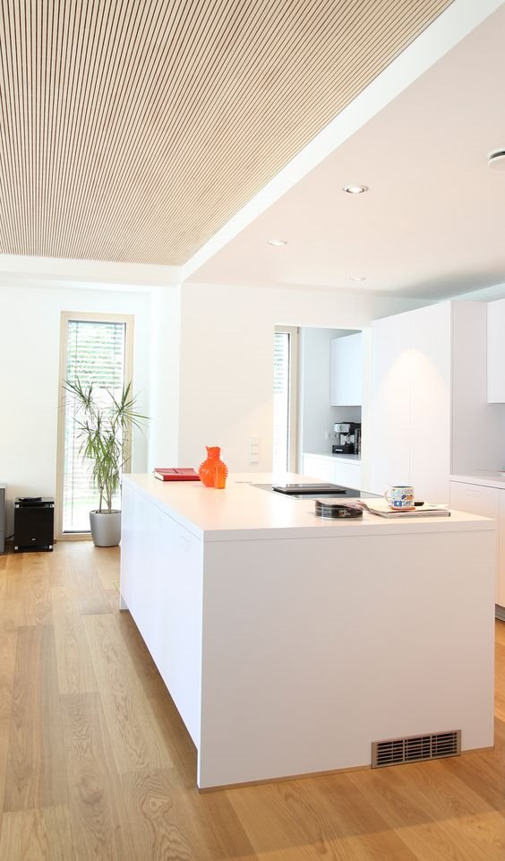 encimera cocina blanca passivhaus energia sostenible