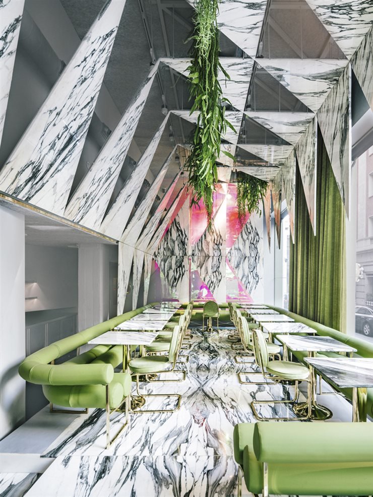 Restaurante Rómola en Madrid de Andrés Jaque