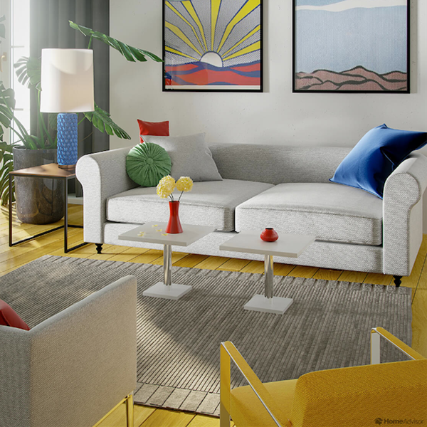 El salón (según Roy Lichtenstein)