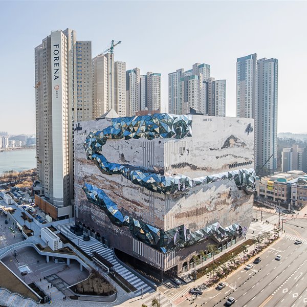 Centro comercial Galleria de OMA y Chris van Duijn en Gwanggyo Corea del Sur