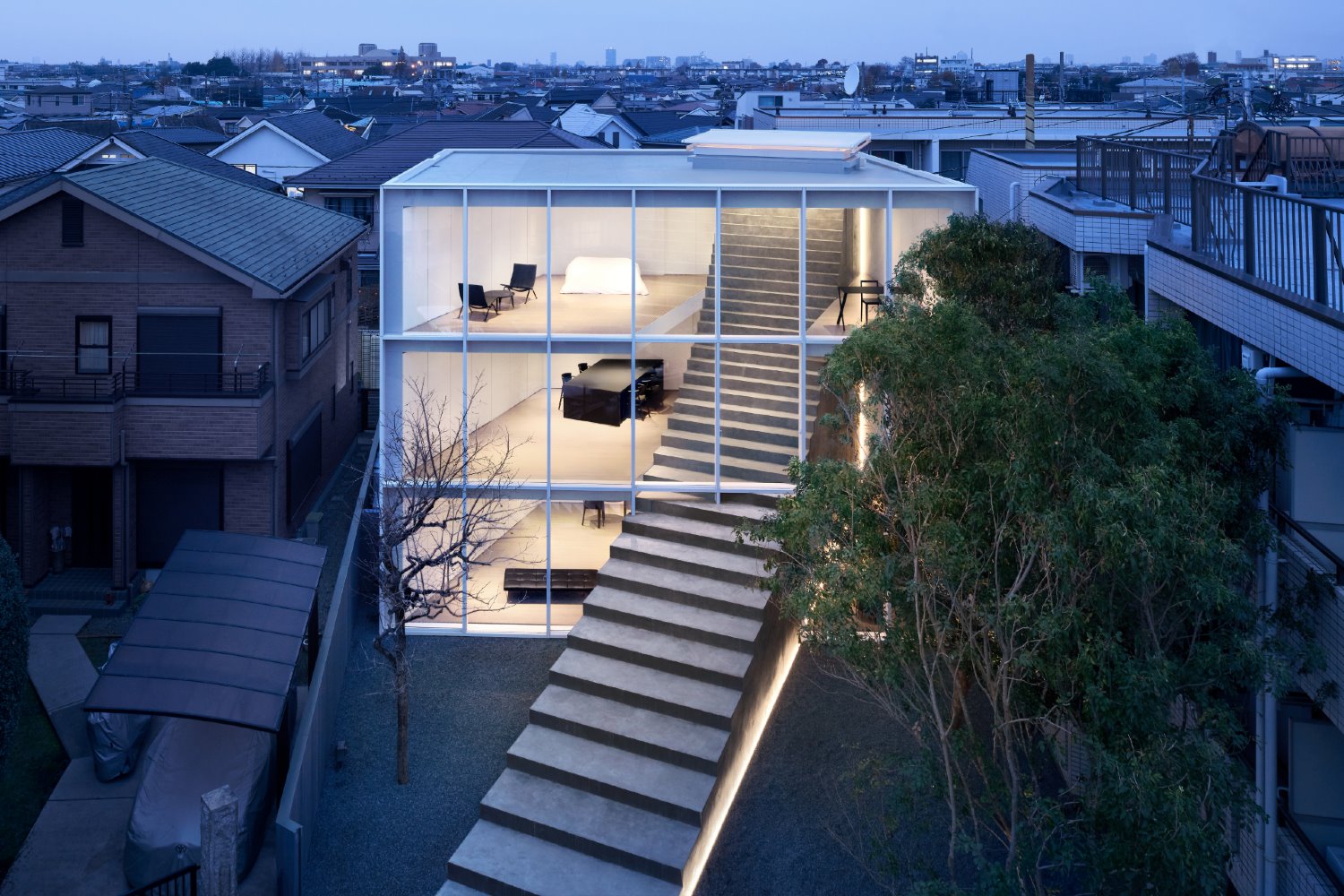 Stairway House de Nendo en Tokio 