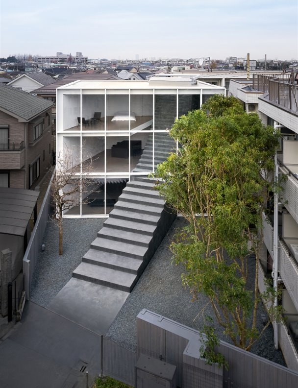 La escalera al cielo de Led Zeppelin en realidad se encuentra en esta inusual casa de Tokio