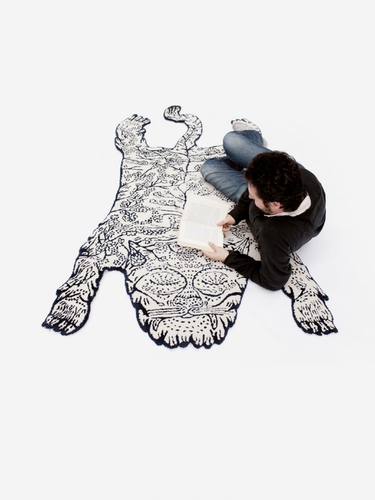 Alfombra Grand Tapis Tiger de Dylan Martorell para Moustache