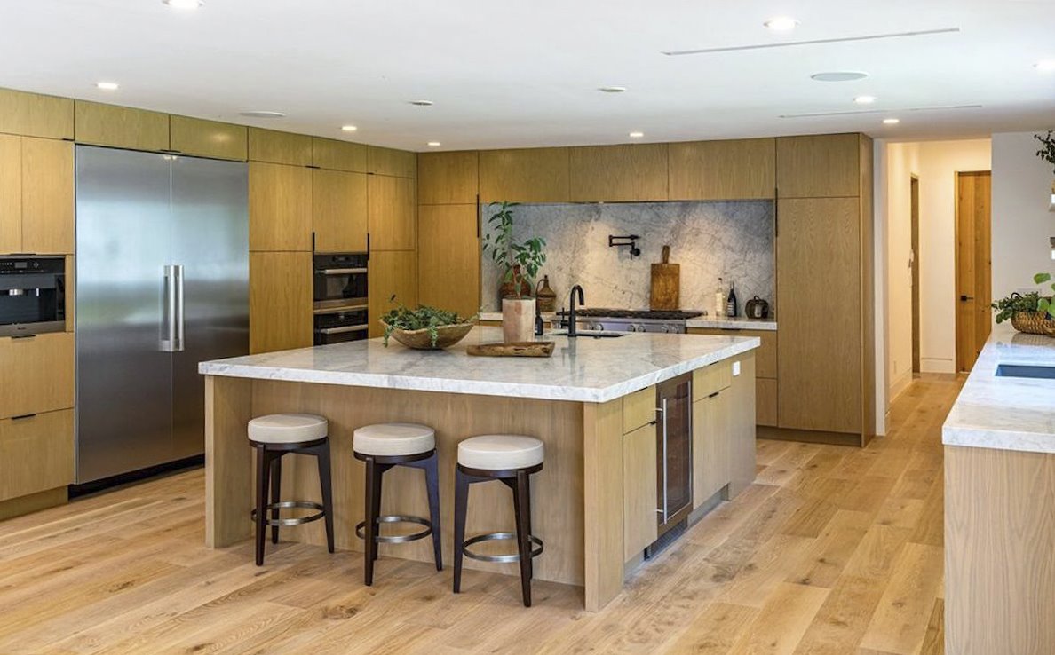 Casa de Scott Disich en los Angeles Ex de Kourtney Kardashian cocina