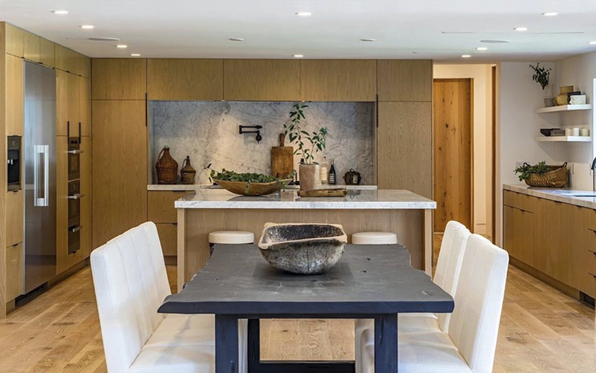Casa de Scott Disich en los Angeles Ex de Kourtney Kardashian comedor
