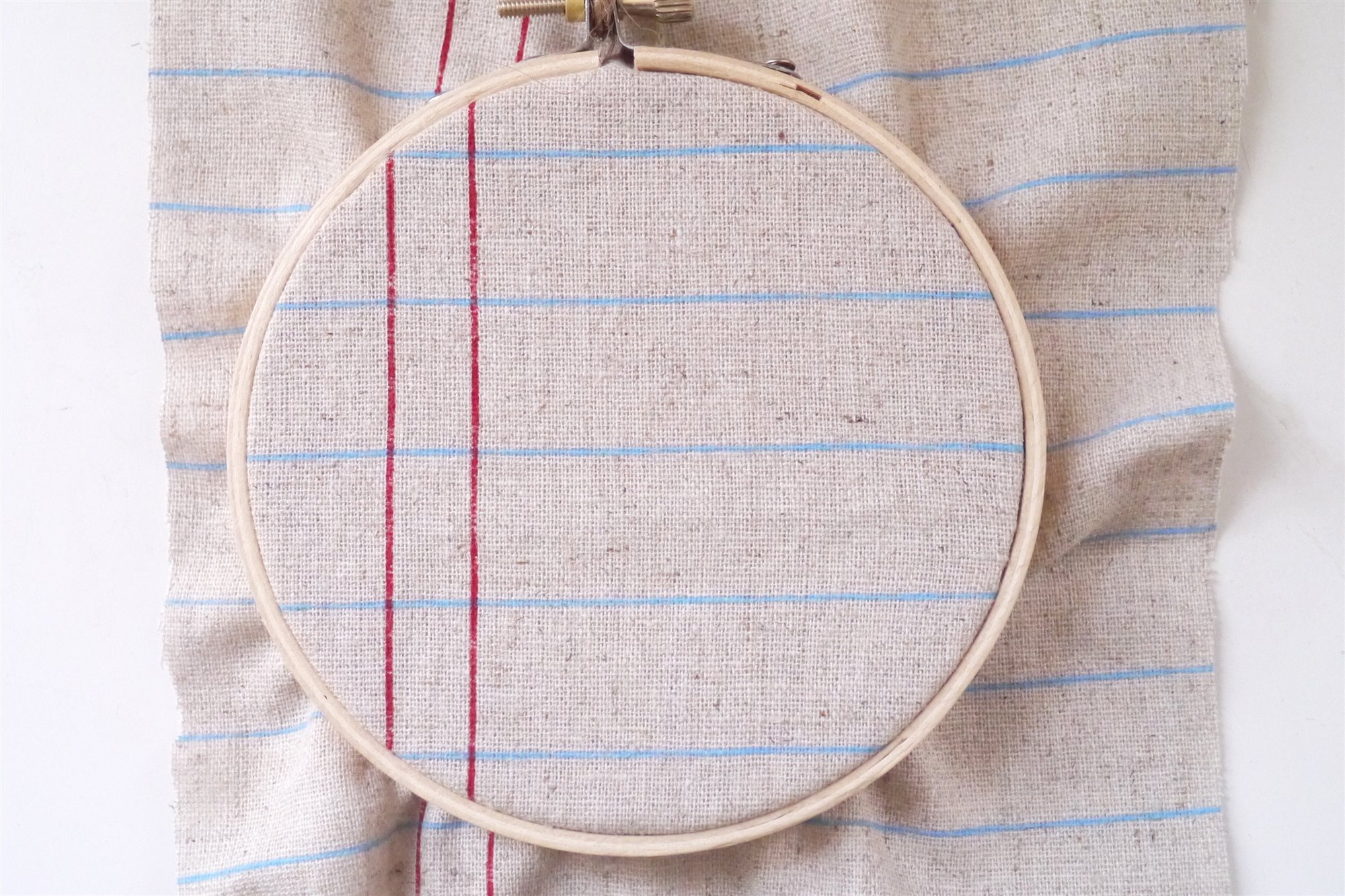 Bastidor con tela para decorar la pared. Para la pared
