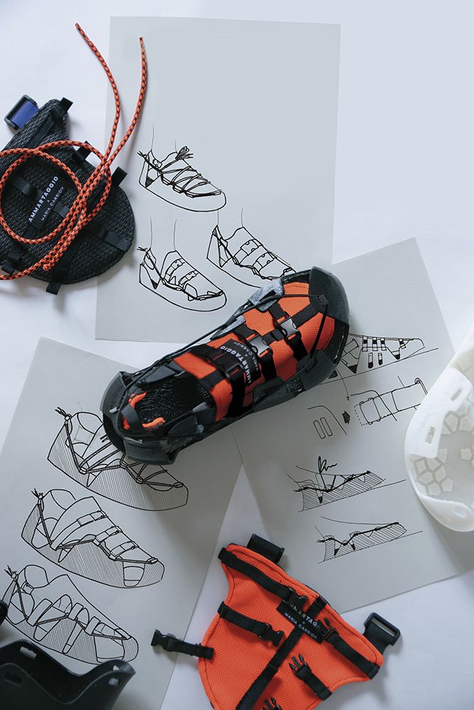 escuelas de diseño zapatilla Ammartaggio maría carrión elisava 01
