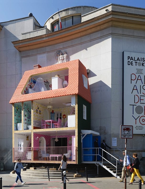 «Casas de muñecas» en las que se podía entrar de pie…