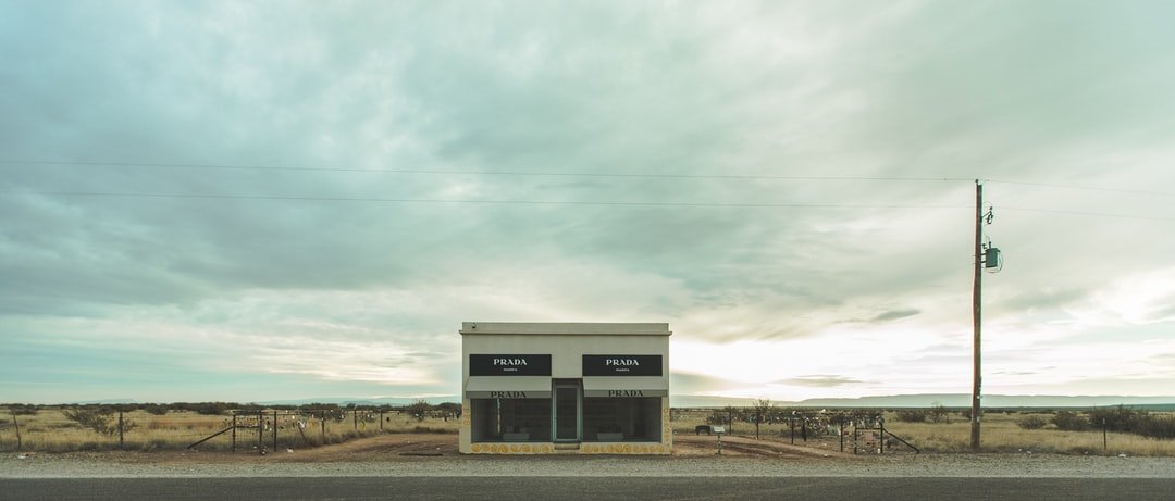 El 1 de octubre de 2005 se inauguró una supuesta tienda de la marca italiana en medio de la nada: en el desierto de Chihuahua, a un lado de la autopista 90 que atraviesa el estado de Texas, a unos 42 kilómetros de la ciudad de Marfa.