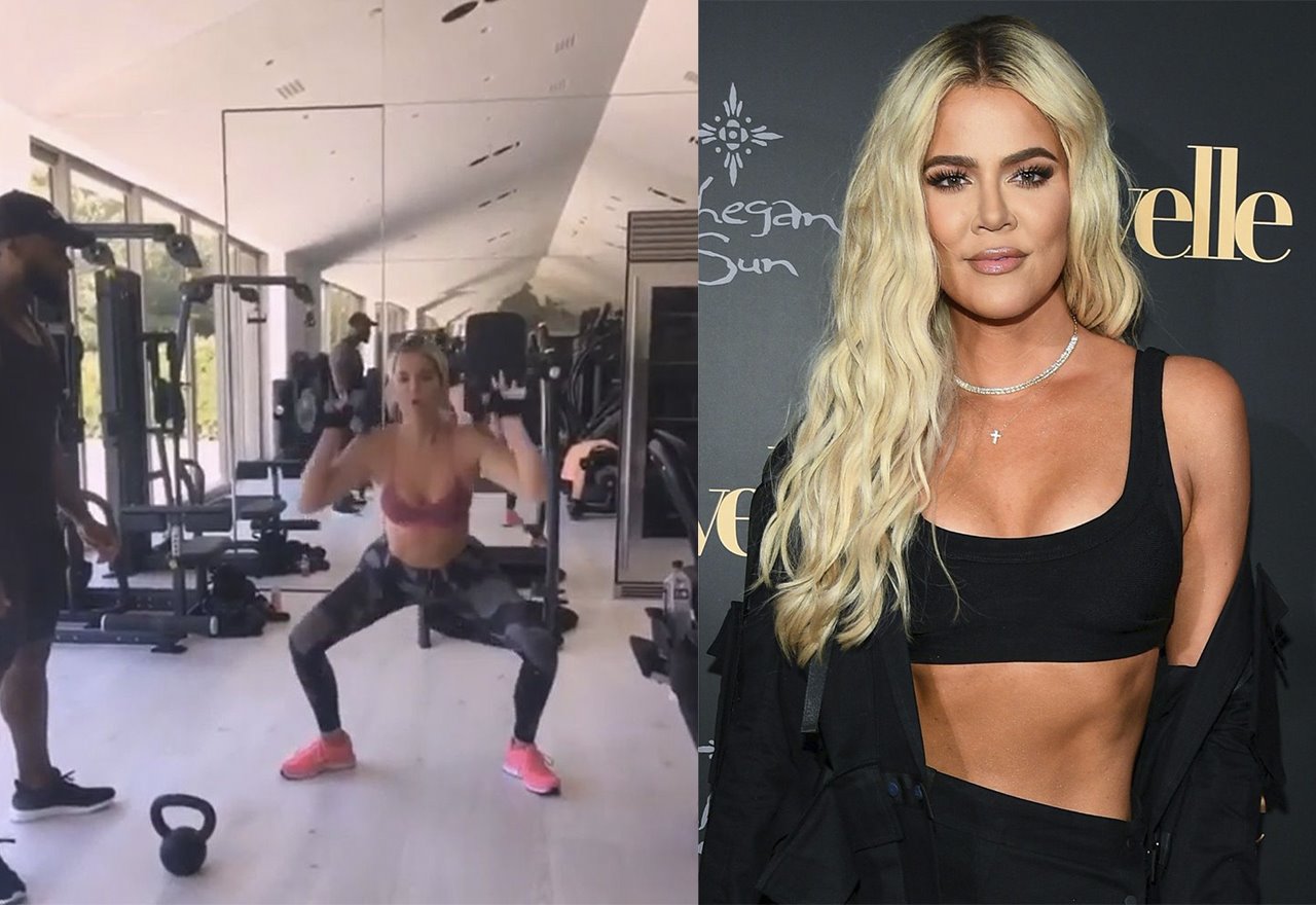 Gimnasio en casa Khloe Kardashian