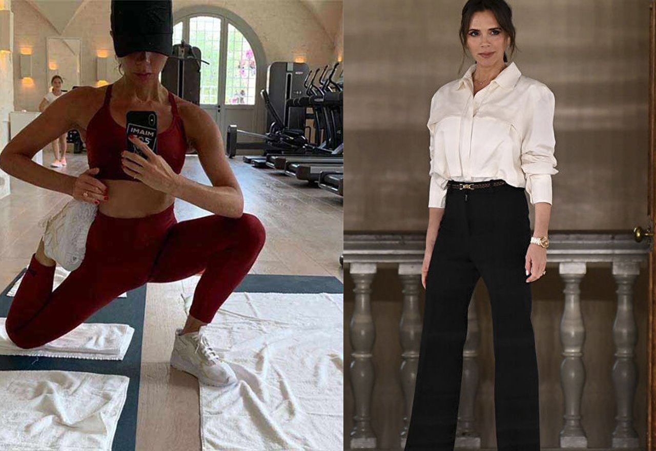 Gimnasio en casa Victoria Beckham