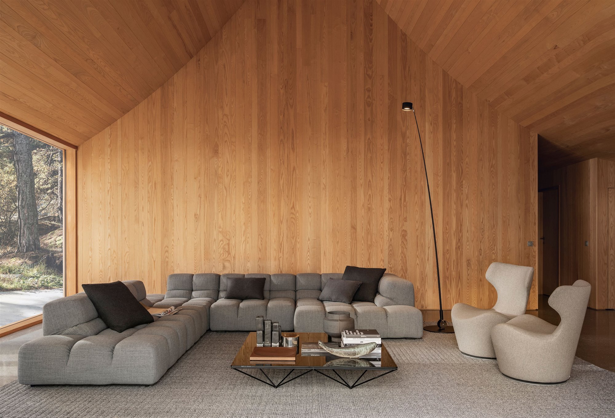 salon estilo moderno Tufty-Time PH-Salva-Lopez