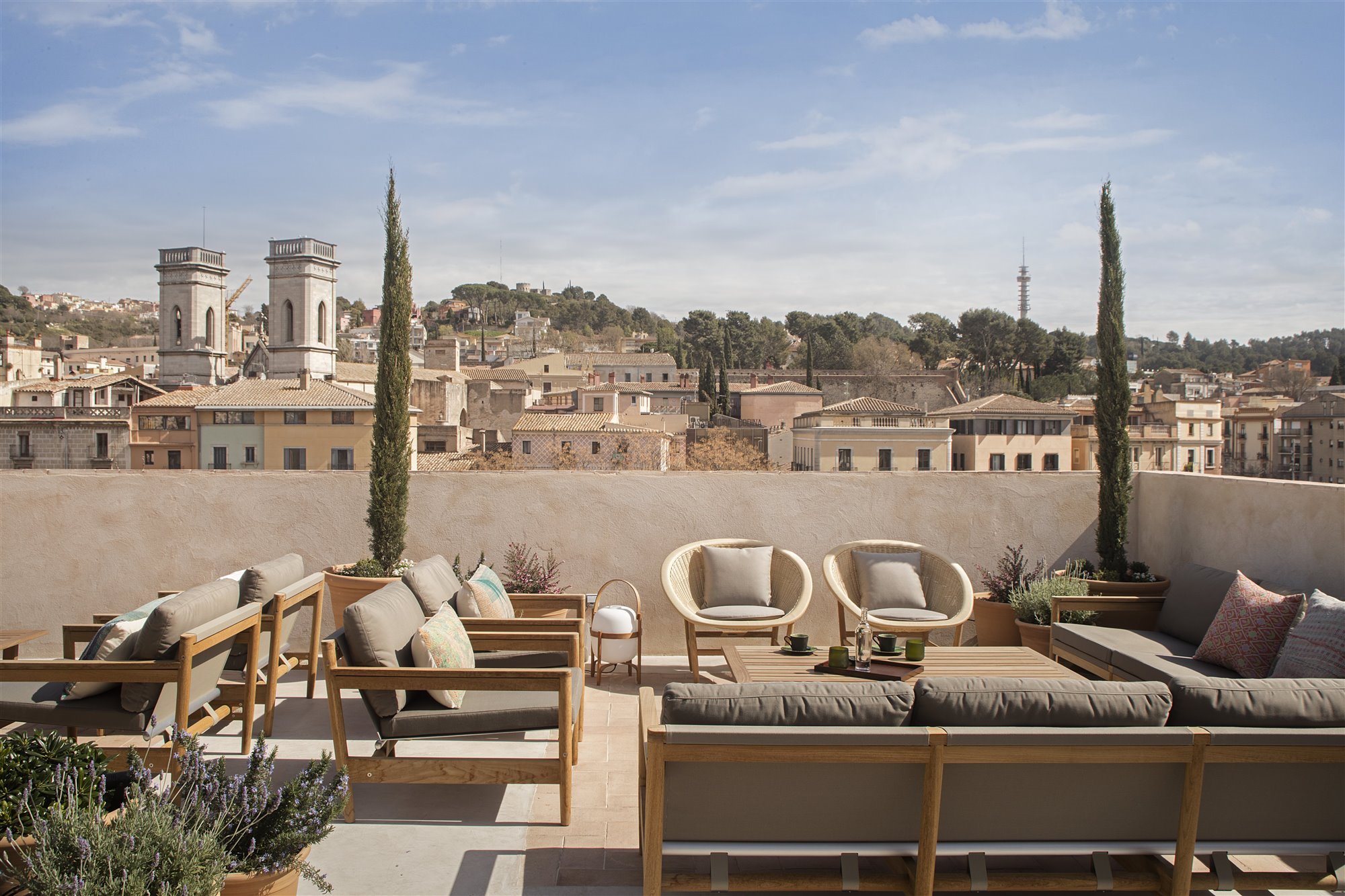Terraza con vistas