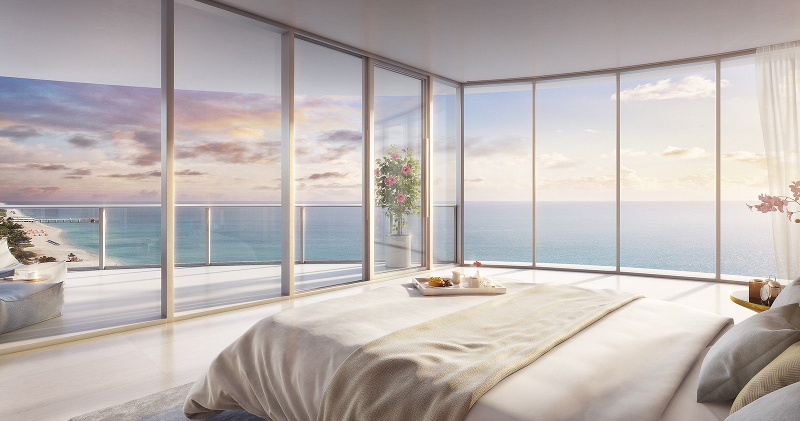 dormitorio ritz carlon residences miami