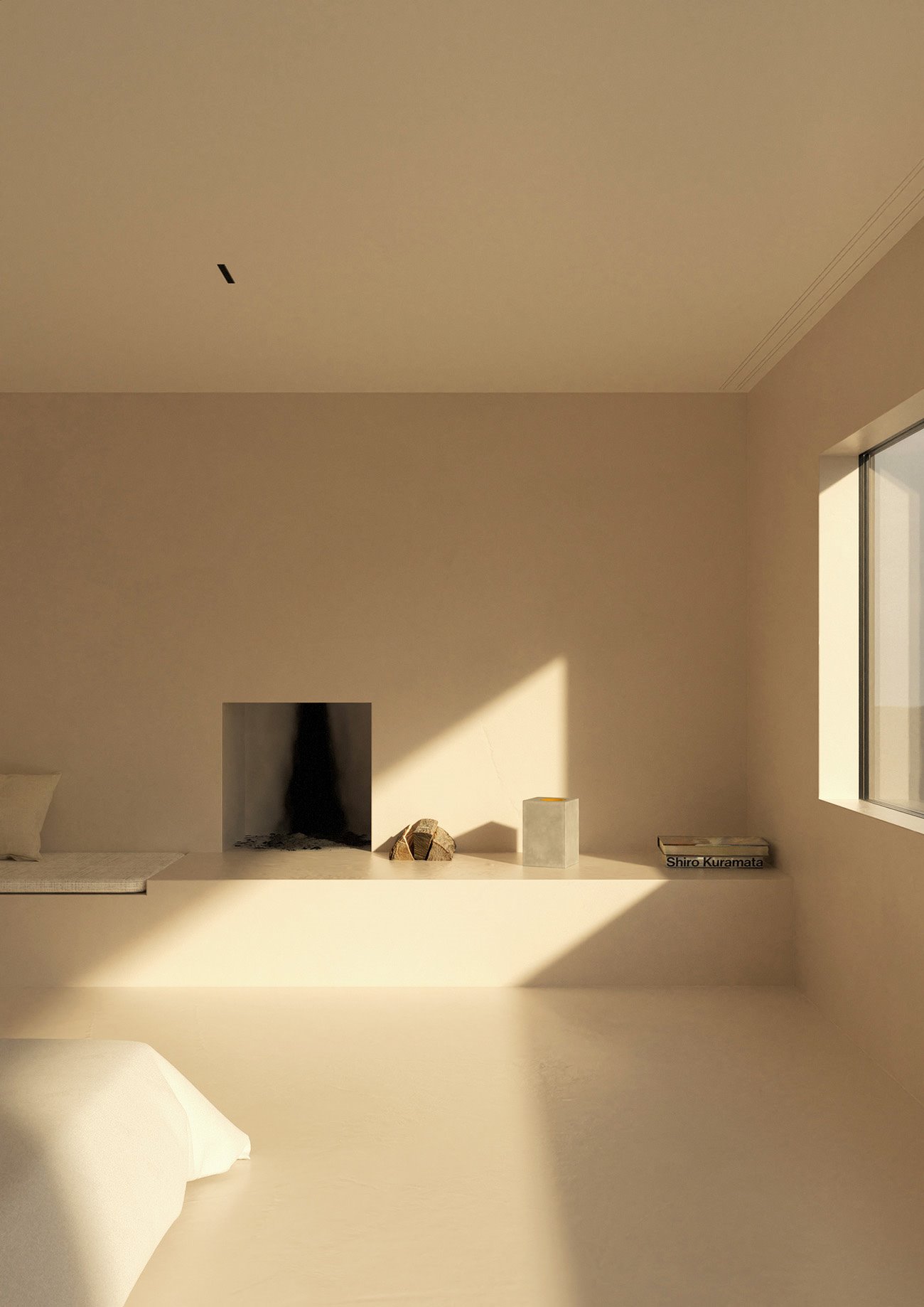 SHOT12. casa minimalista en Francia dormitorio
