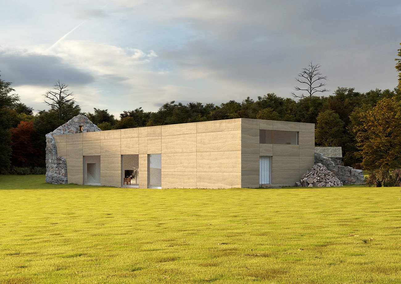 SHOT43. casa minimalista en Francia